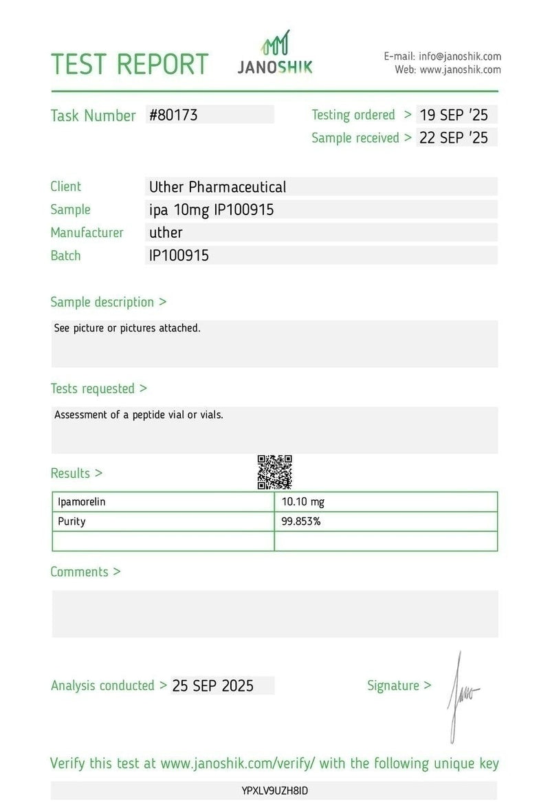 IPAMORELIN - 10mg